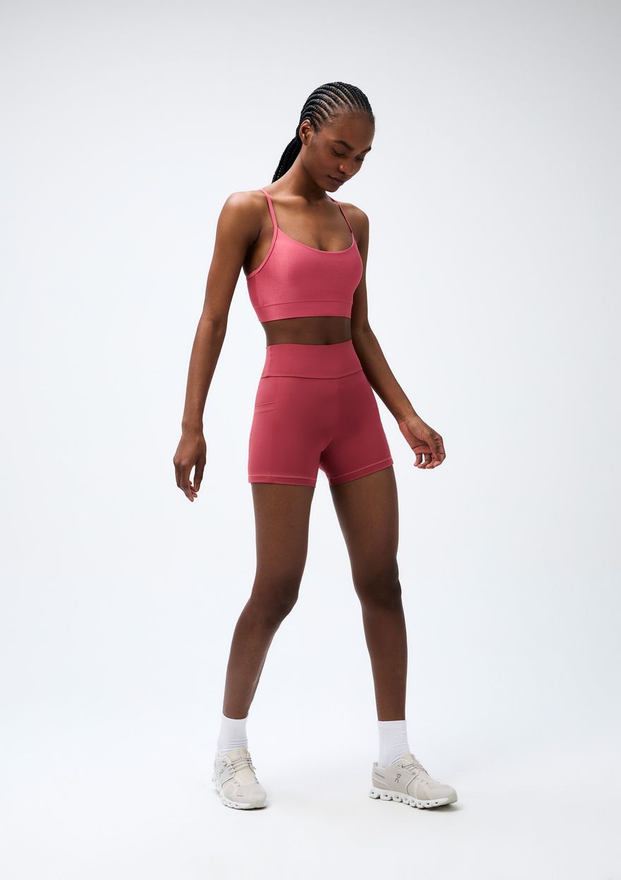 Bermuda Hering Esportiva Ciclista Feminina - Rosa
