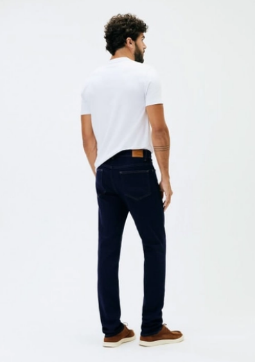 Calça Jeans Hering Skinny Soft Touch Masculina - Azul