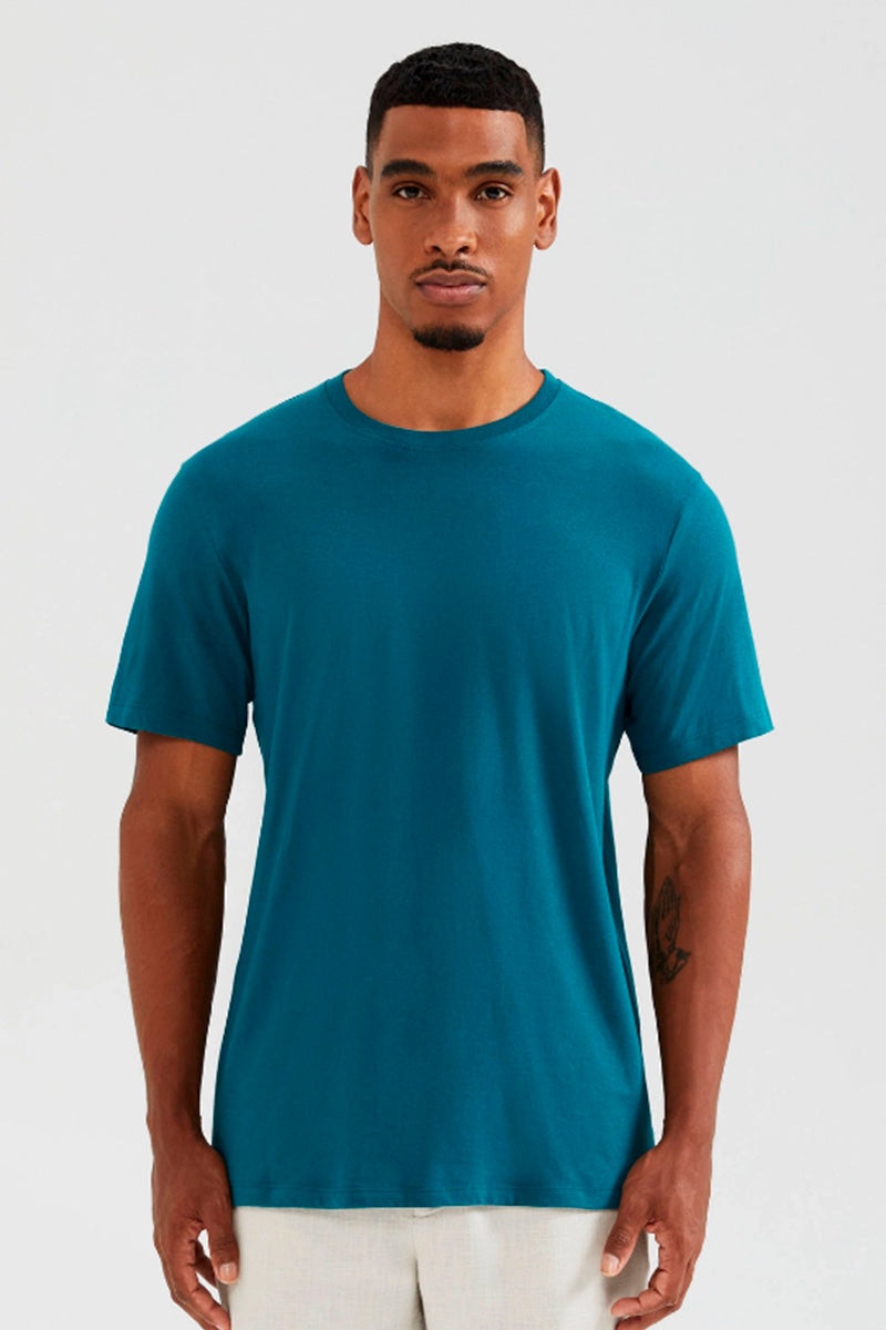 Camiseta Básica Hering World Masculina - Verde