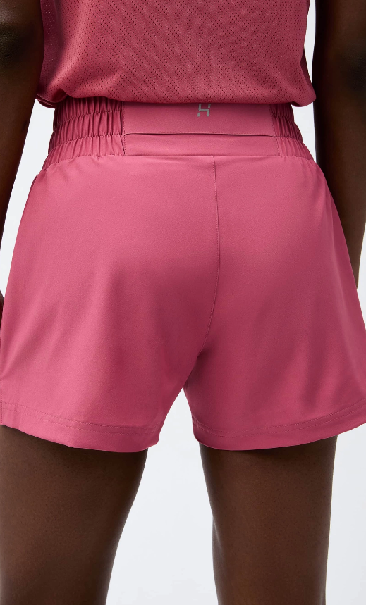 Shorts Esportivo Hering Runner Easy Care Feminino - Rosa