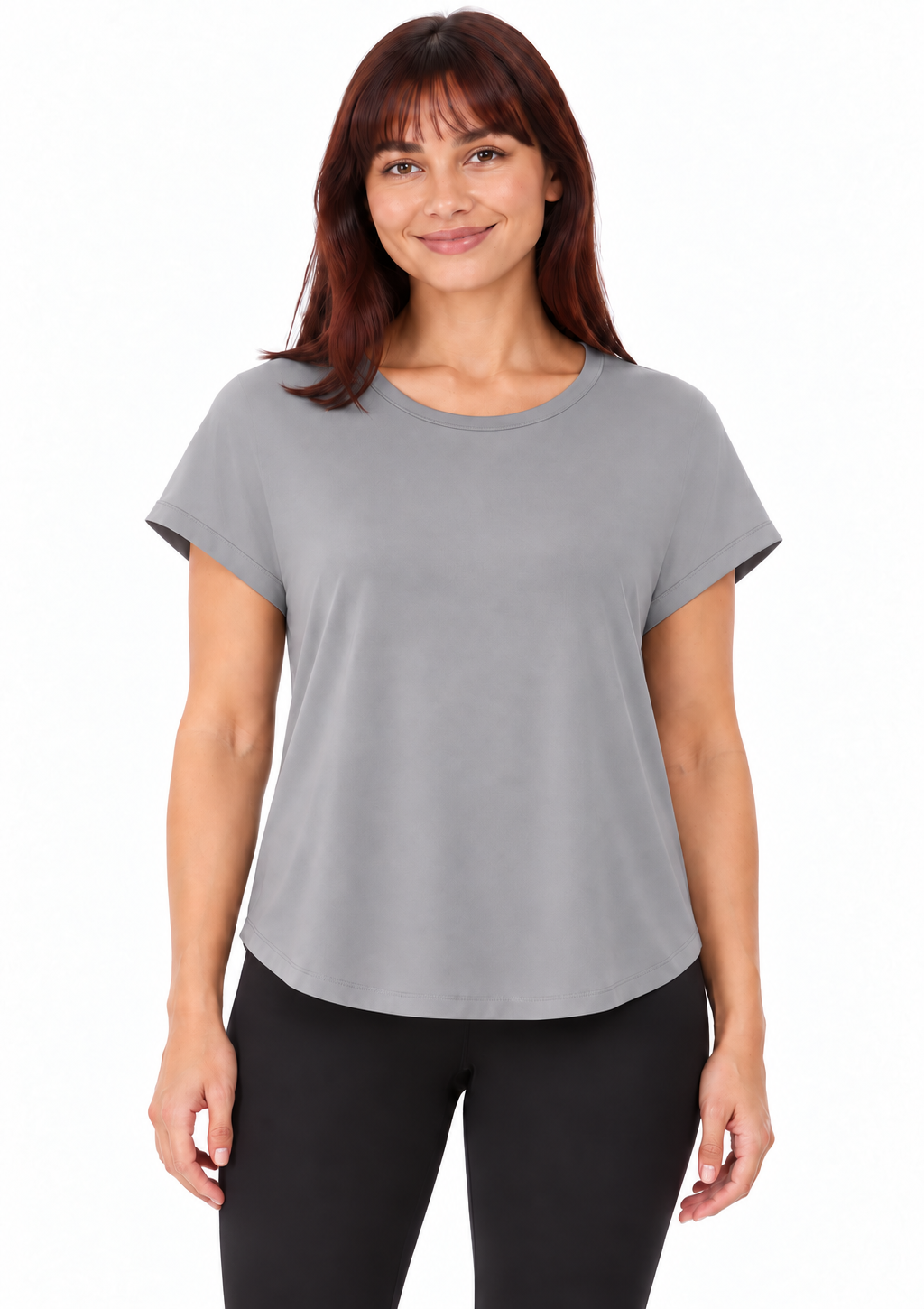 Blusa Fitness Poliéster Feminina Zee Rucci - Cinza