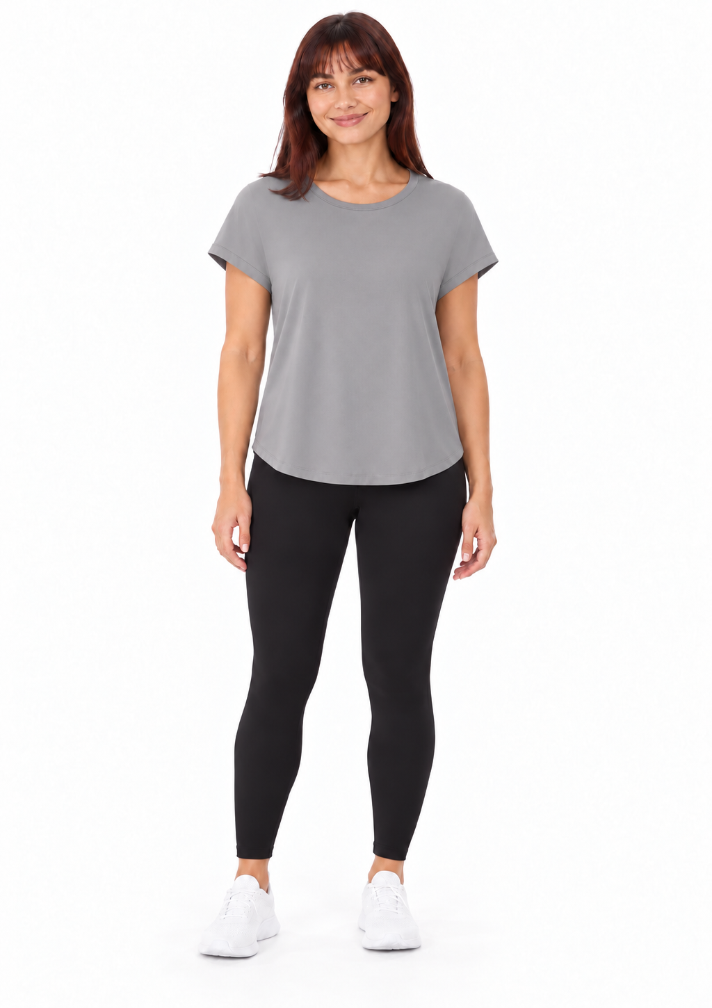 Blusa Fitness Poliéster Feminina Zee Rucci - Cinza
