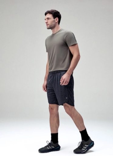 Bermuda Esportiva Hering Básica Masculina - Mescla
