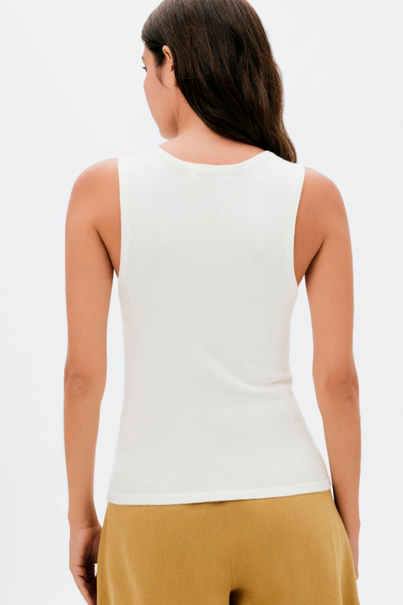Blusa Regata Hering Feminina - Off White