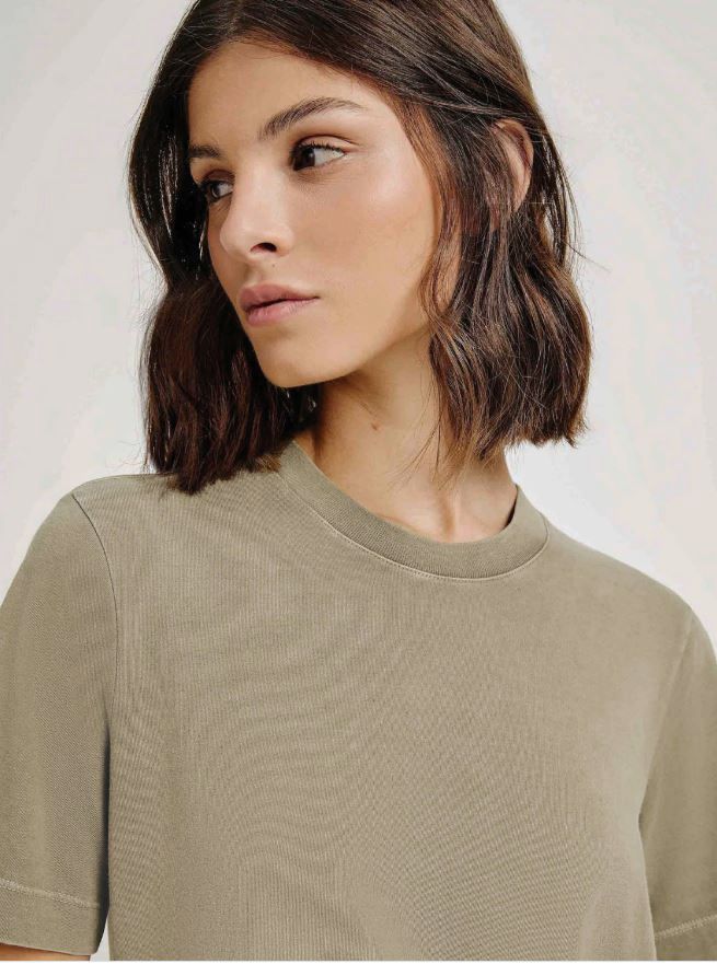 Blusa Básica Soft Hering - Verde