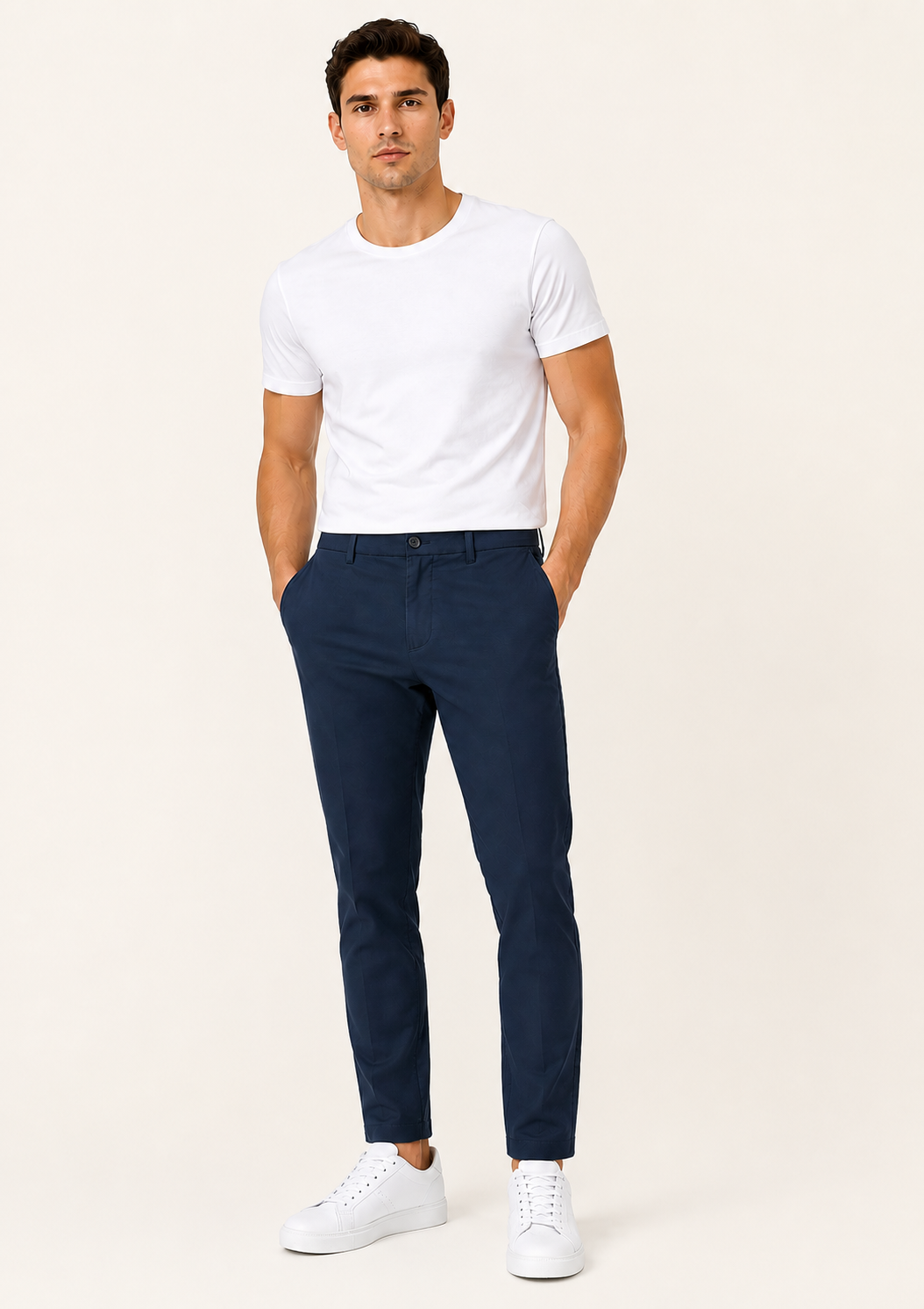 Calça Techwear Viscose Streaml Masculina Arrow - Marinho