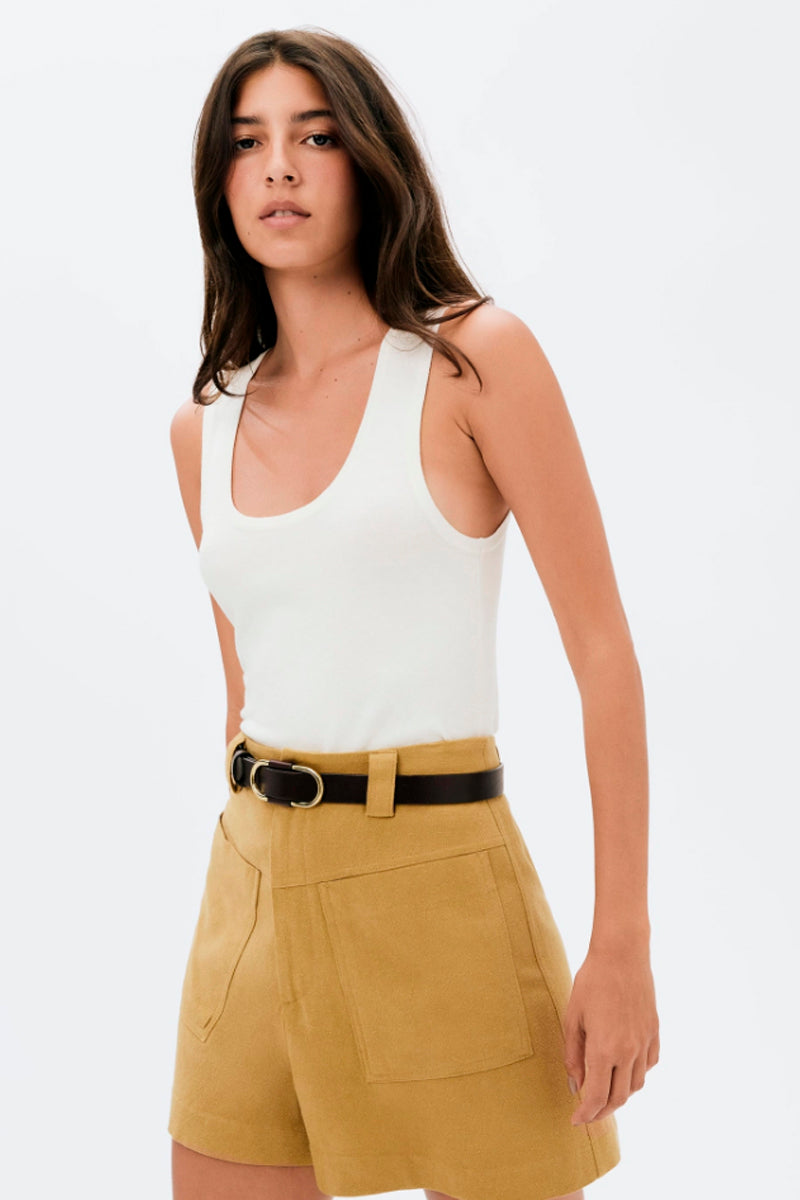 Blusa Regata Hering Feminina - Off White