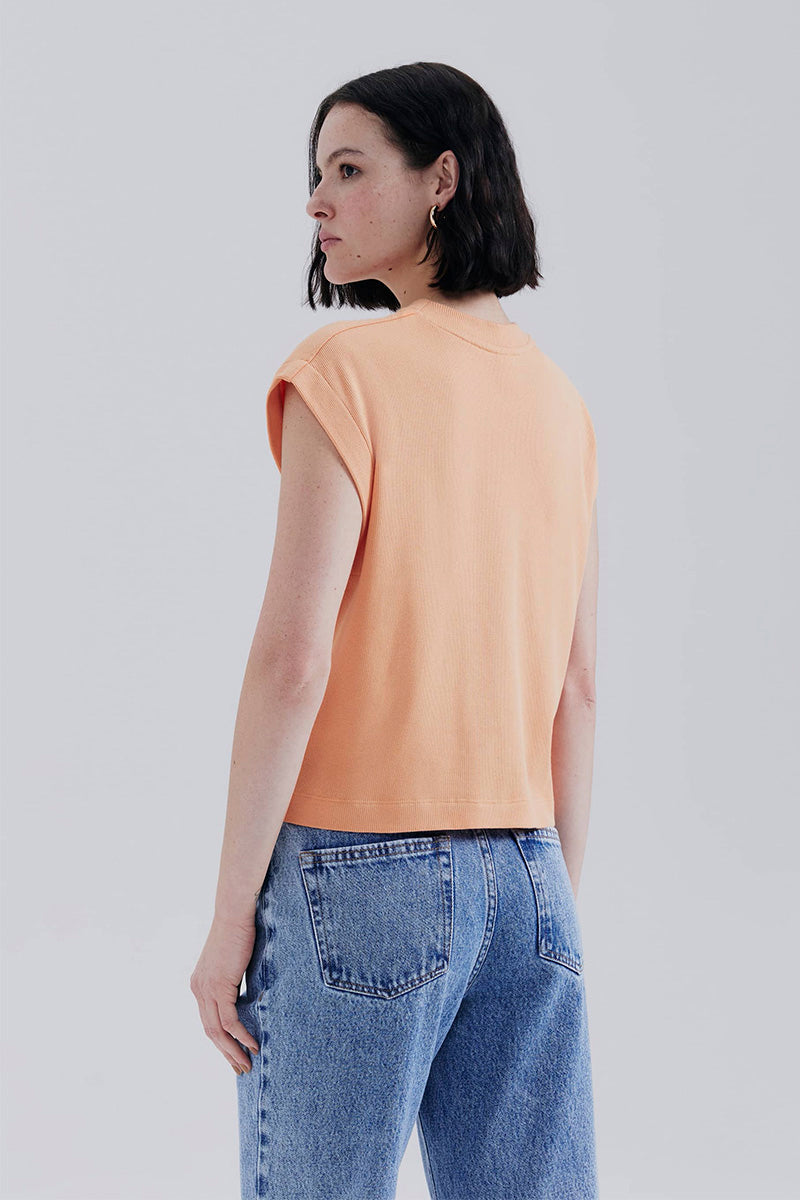 Blusa Hering Regata Muscle Feminina - Laranja