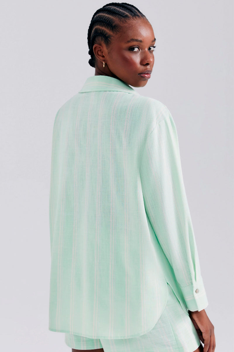 Camisa Básica Hering Feminina - Verde