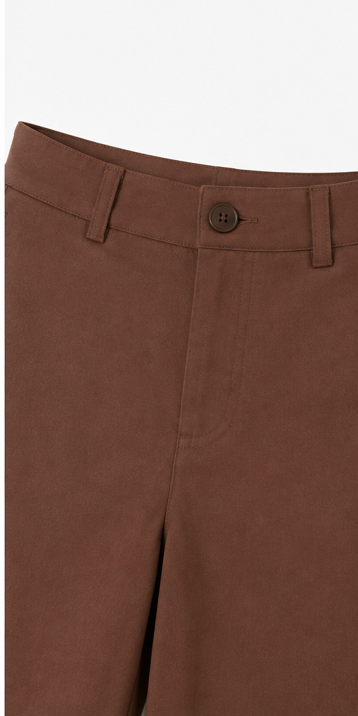 Calça Alfaiataria Doce Trama Feminina - Café