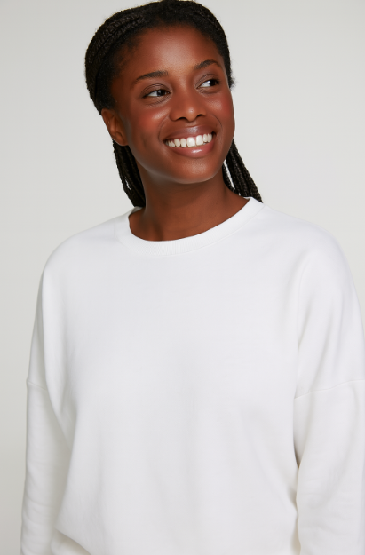 Blusa Básica Hering Feminino - Branco