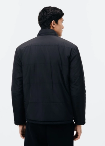 Jaqueta Hering Masculina Comfort Puffer Dupla Face - Preta