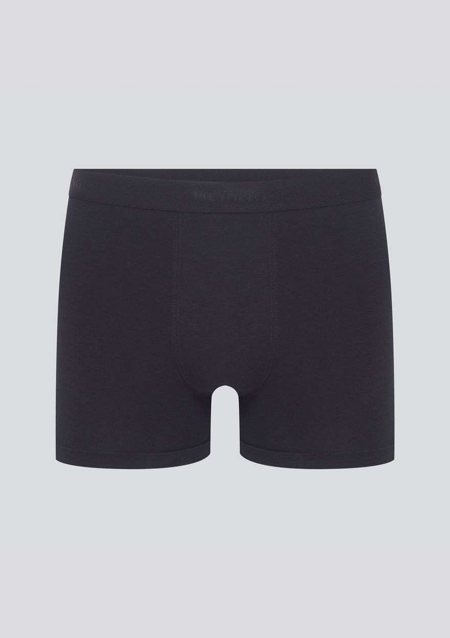 Kit Cueca Hering Boxer Com Elástico Masculina PACK2 - Preto
