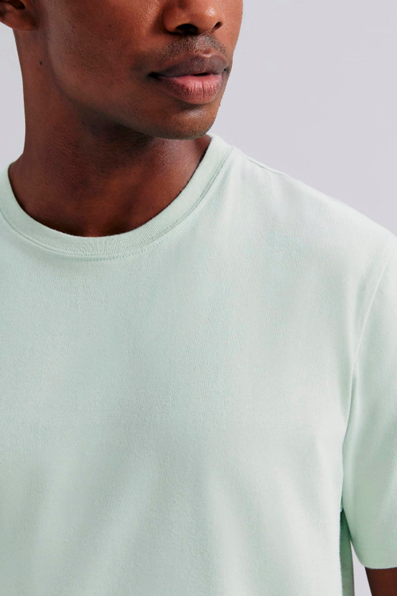 Camiseta Hering Super Cotton Masculina  - Verde