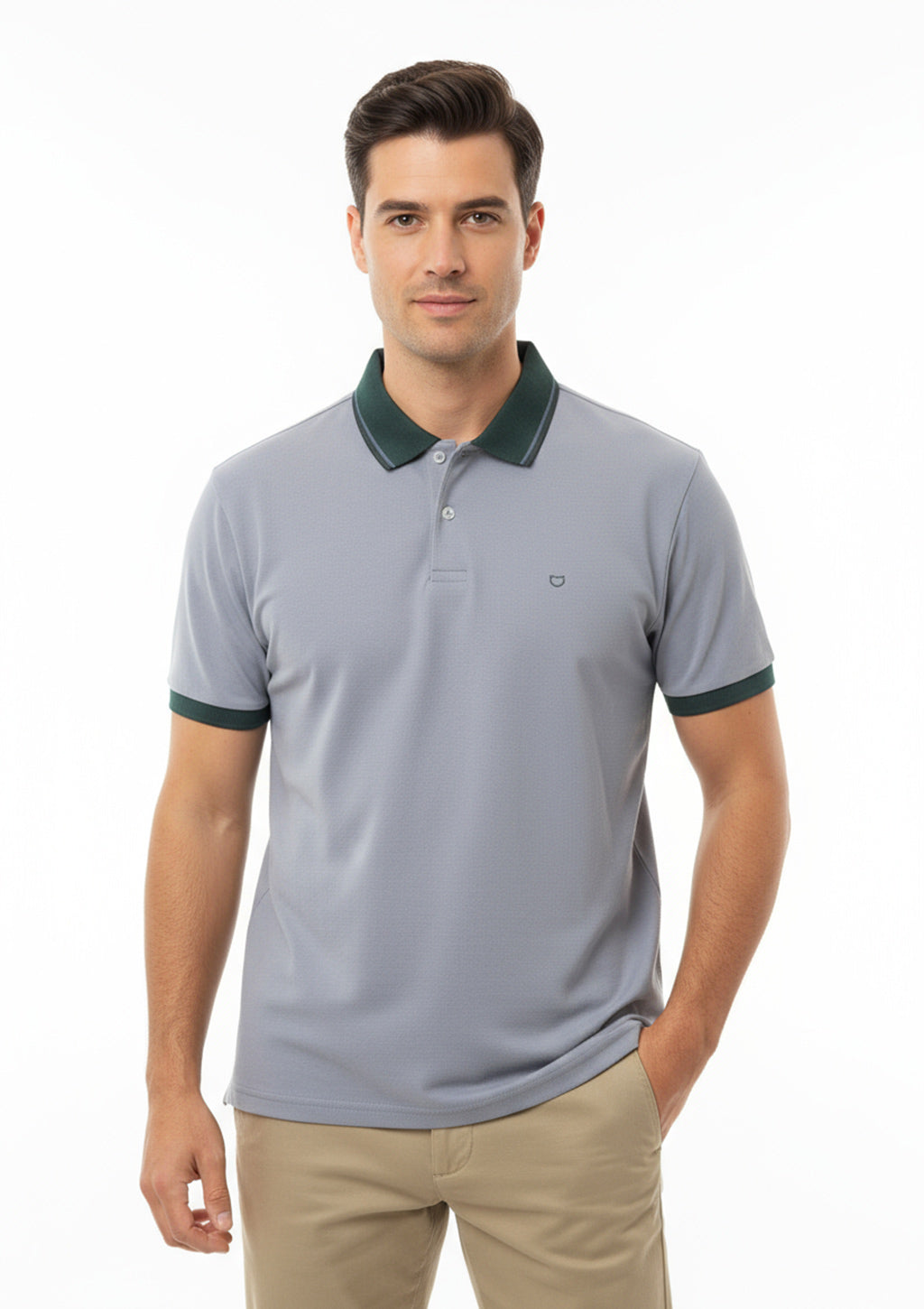Camisa Polo Fred E Filó Listrada Masculina