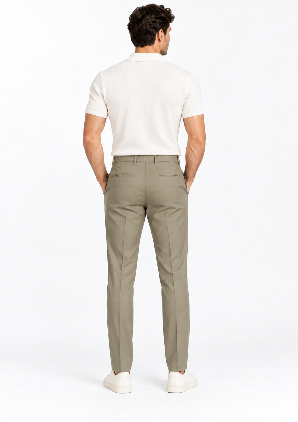 Calça Techwear Viscose Streamline Masculino Arrow - Khaki