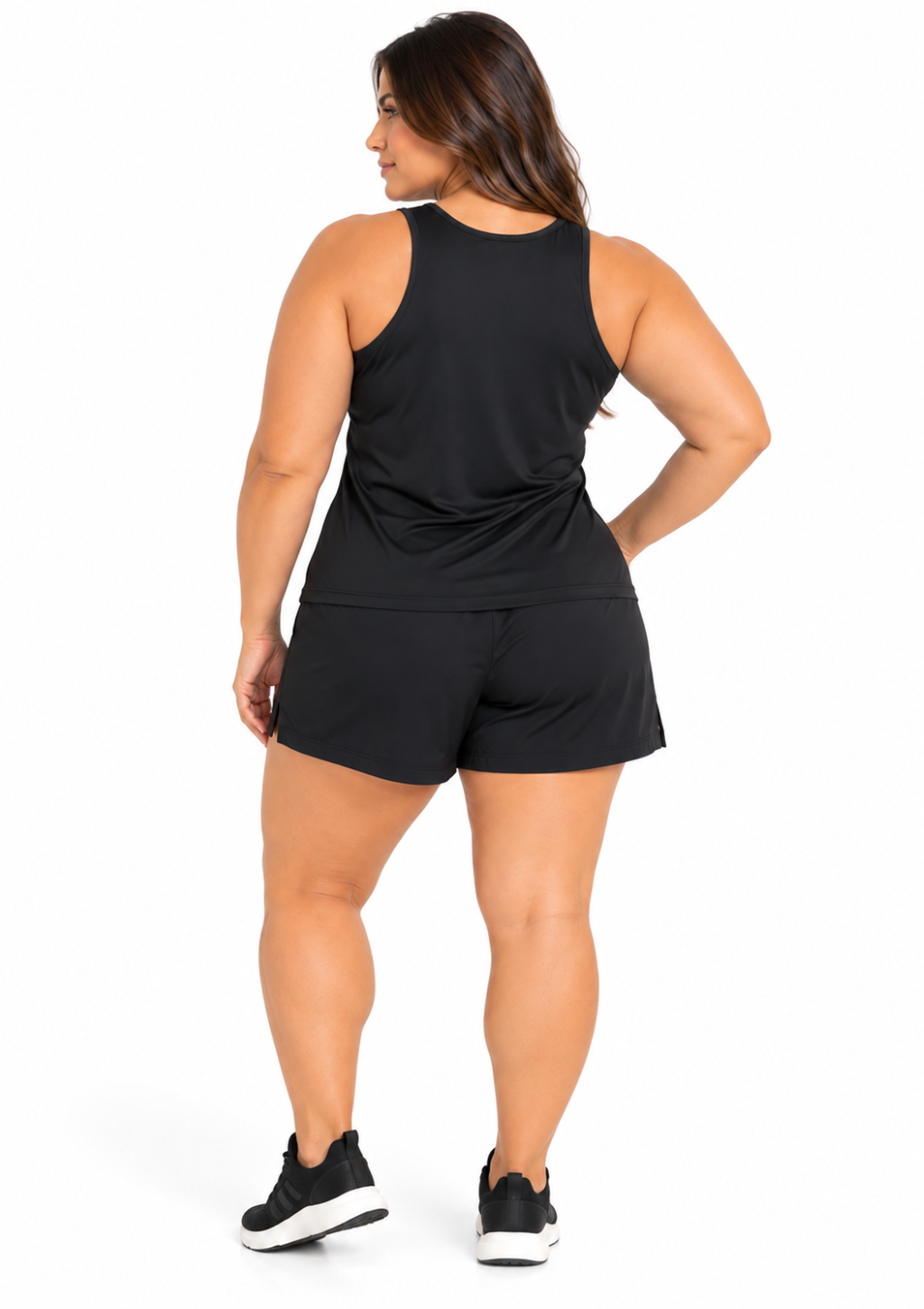 Regata Alongada Fitness Zee Rucci Feminino - Preto