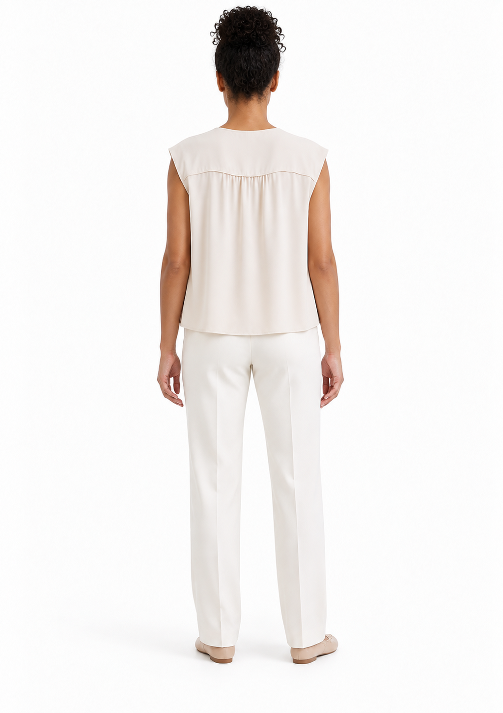Blusa Muscle Tee Feminino Hering - Areia