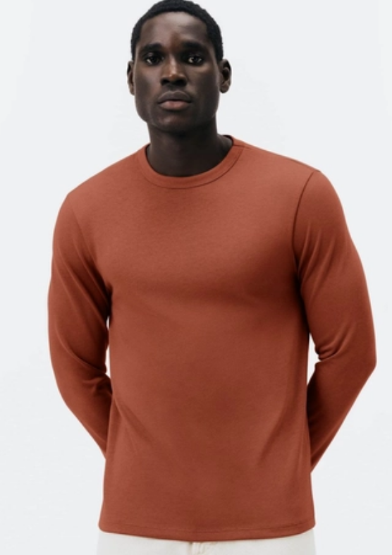 Blusa Hering Manga Longa Masculina - Vermelha