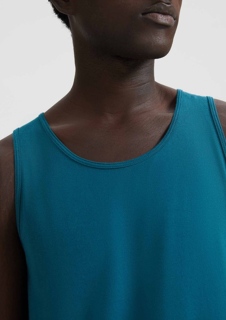 Regata Básica Hering Slim Masculina - Verde
