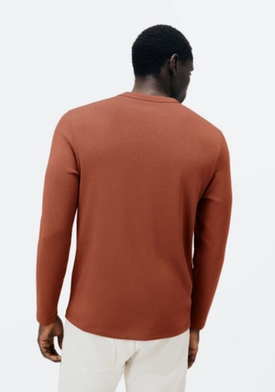 Blusa Hering Manga Longa Masculina - Vermelha