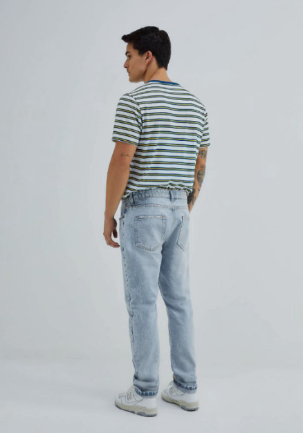 Calça Jeans Hering Básica Slim Masculina - Azul