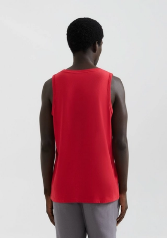 Camiseta Regata Hering Básica World Masculina - Vermelha