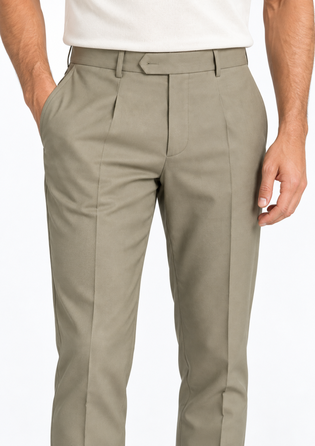 Calça Techwear Viscose Streamline Masculino Arrow - Khaki