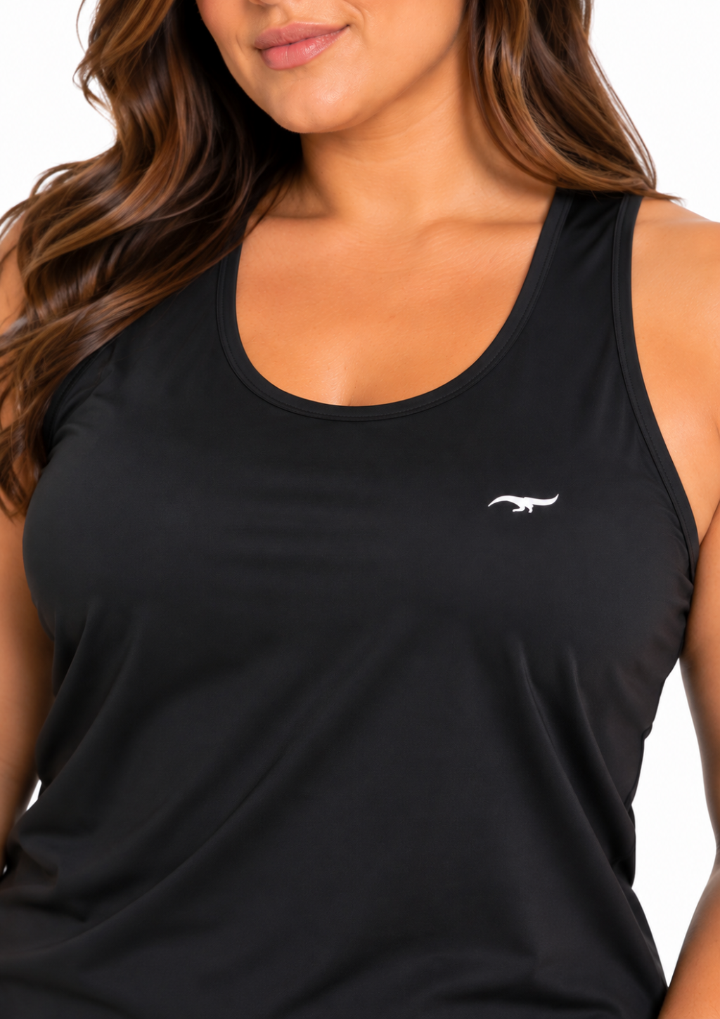 Regata Alongada Fitness Zee Rucci Feminino - Preto