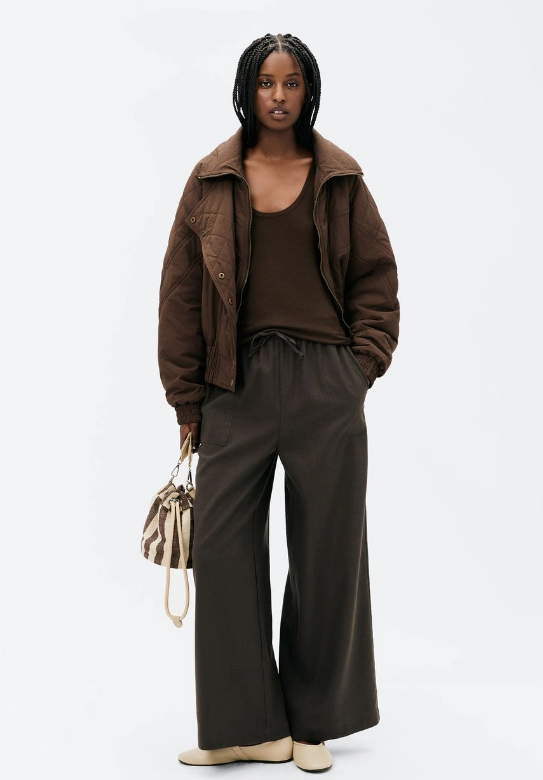 Calça Hering  Feminina - Marrom