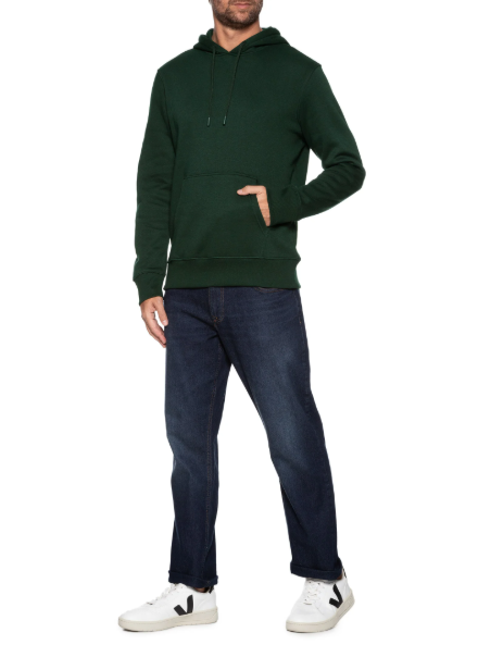 Blusão Em Moletom Peluciado Comfort Hering Masculino - Verde