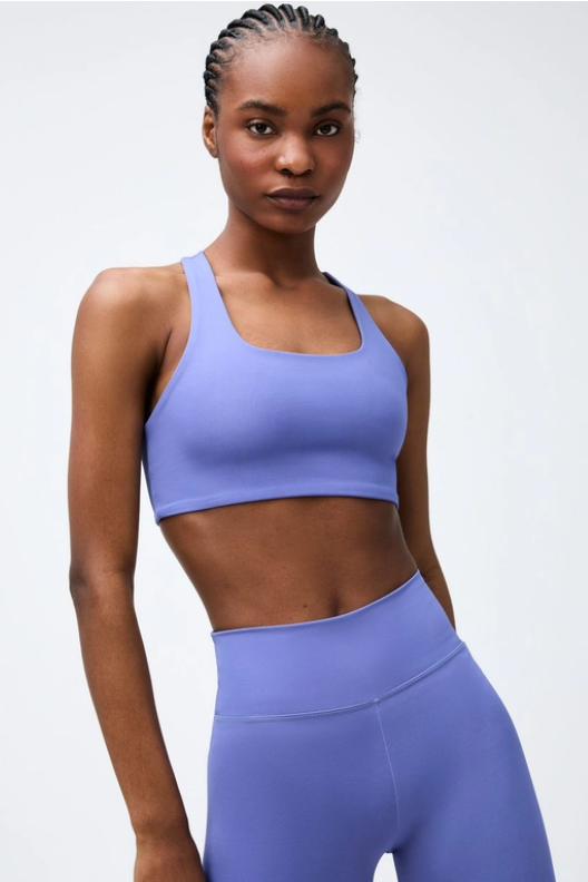 Top Hering Esportivo Feminino Hero Com Fio Lycra® - Lilás