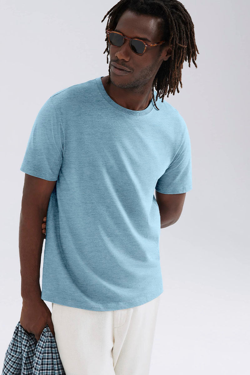 Camiseta Básica Hering World Masculina - Verde