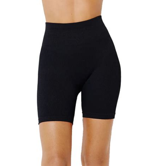 Bermuda Biker Hering Feminino - Preto
