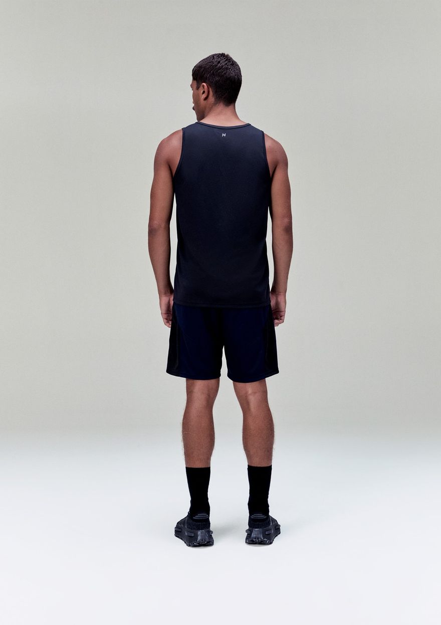 Camiseta Regata Hering Esportiva Masculina - Preta