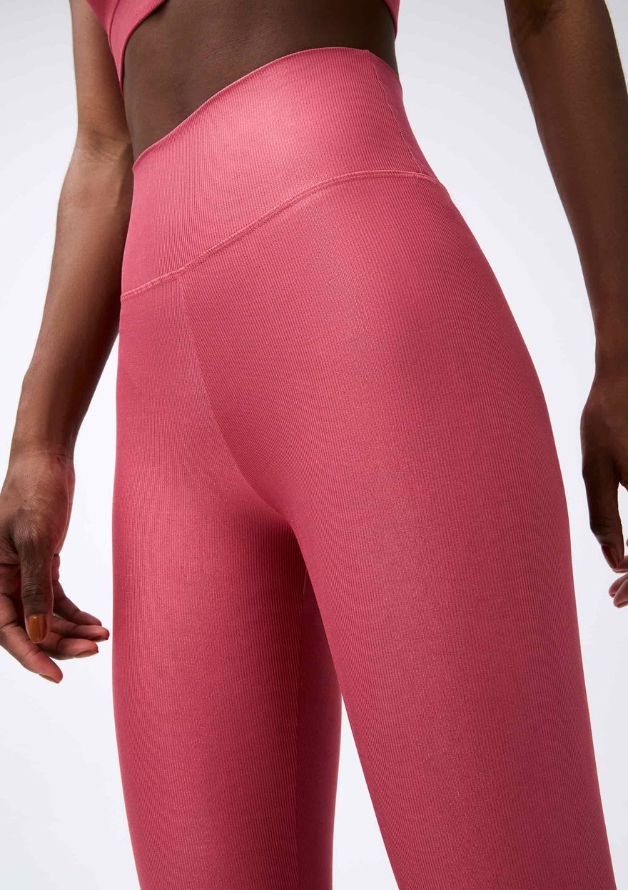 Calça Leggin Hering Esportiva Proteção UV Feminina - Rosa