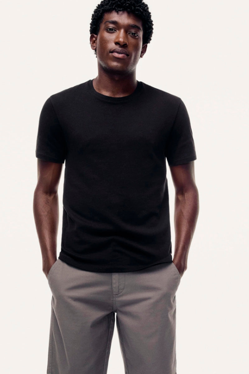 Camiseta Hering Soft Touch Algodão Peruano Masculina - Preta
