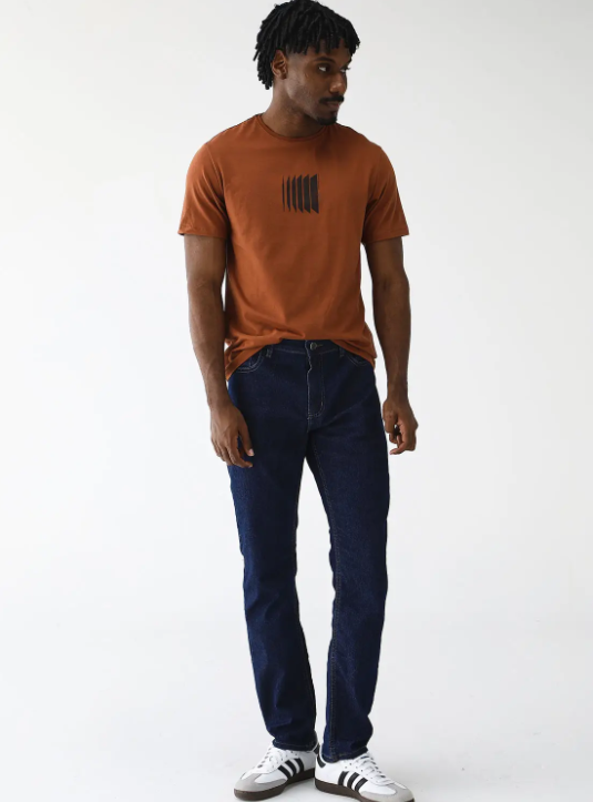 Calça Jeans Hering Básica Slim Masculina - Azul