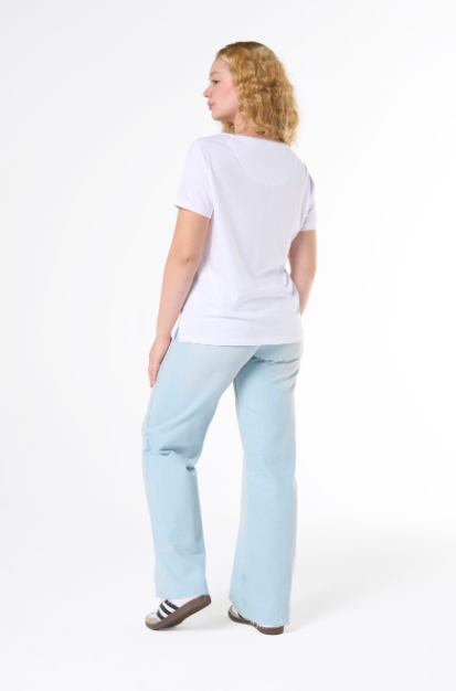 Blusa Básica Hering Feminina - Branca
