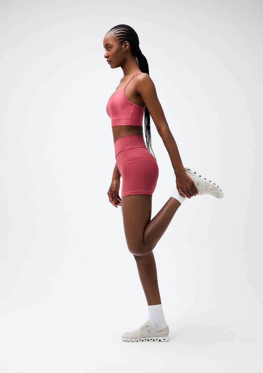Bermuda Hering Esportiva Ciclista Feminina - Rosa
