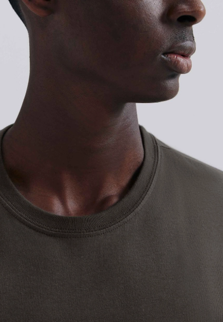 Camiseta Básica Hering Comfort Super Cotton Masculina - Verde Militar