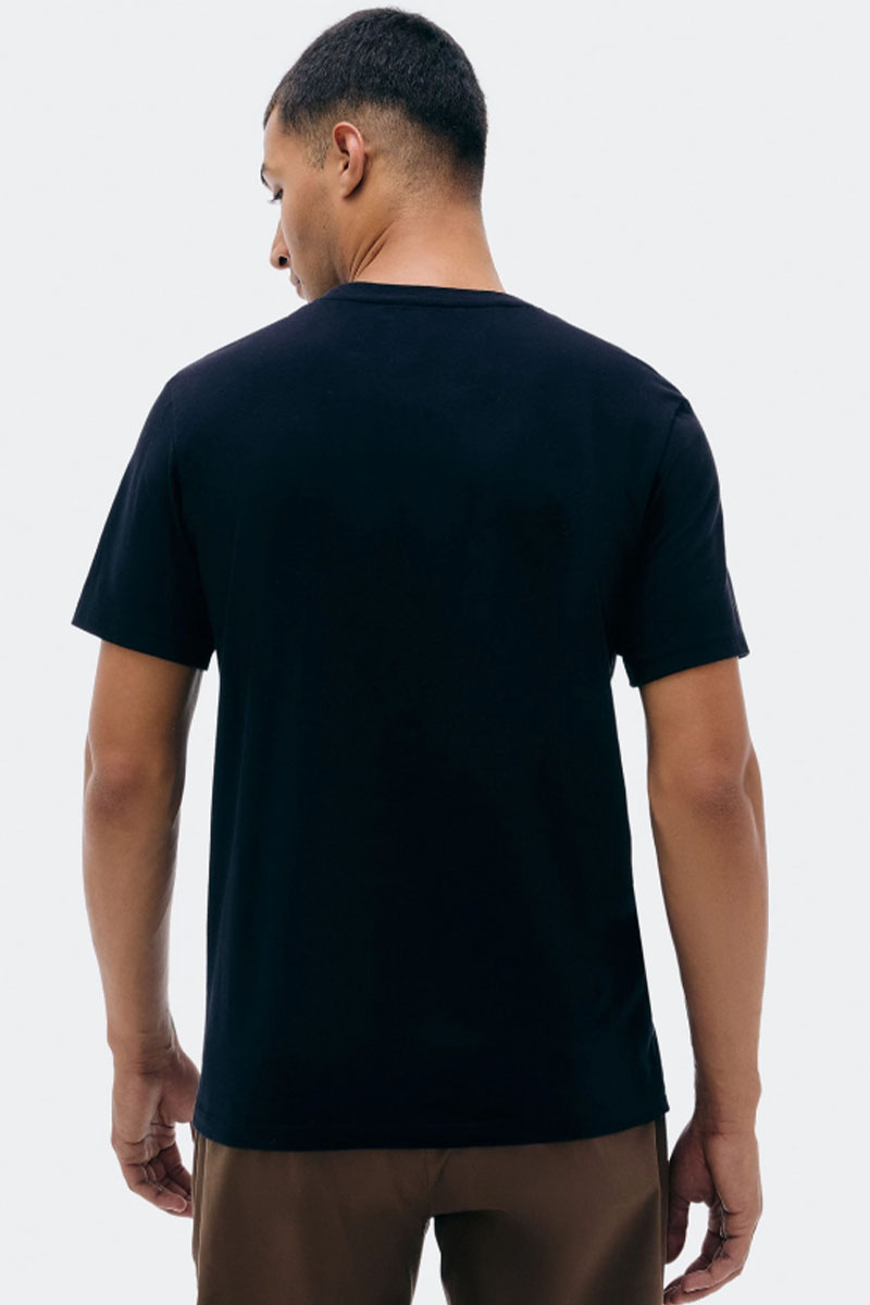 Camiseta Básica Hering World Masculina - Preta