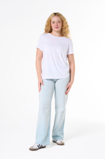 Blusa Básica Hering Feminina - Branca