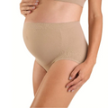 Calcinha Maternity Anatômica sem Costura Zee Rucci - Bege