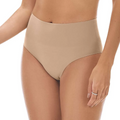 Calcinha Tanga Alta Cotton Zee Rucci - Nude