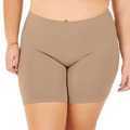 Bermuda Plus Size Anti-atrito sem Costura Zee Rucci - Bege