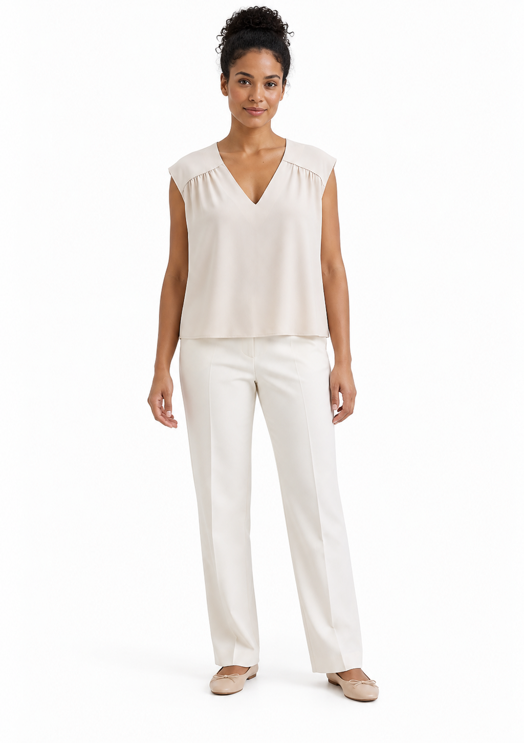 Blusa Muscle Tee Feminino Hering - Areia