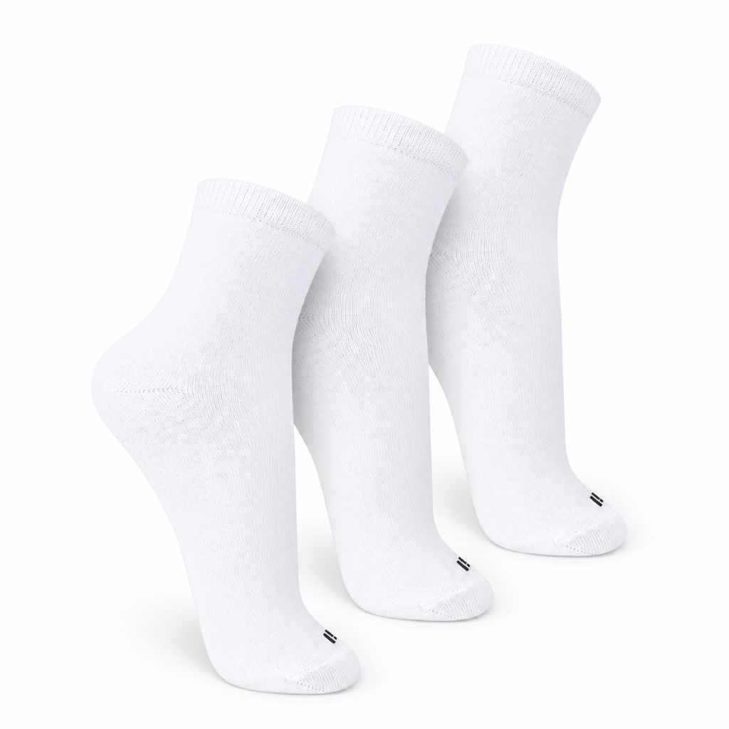 Meia Cano Médio Básica K3 Trifil - Branco