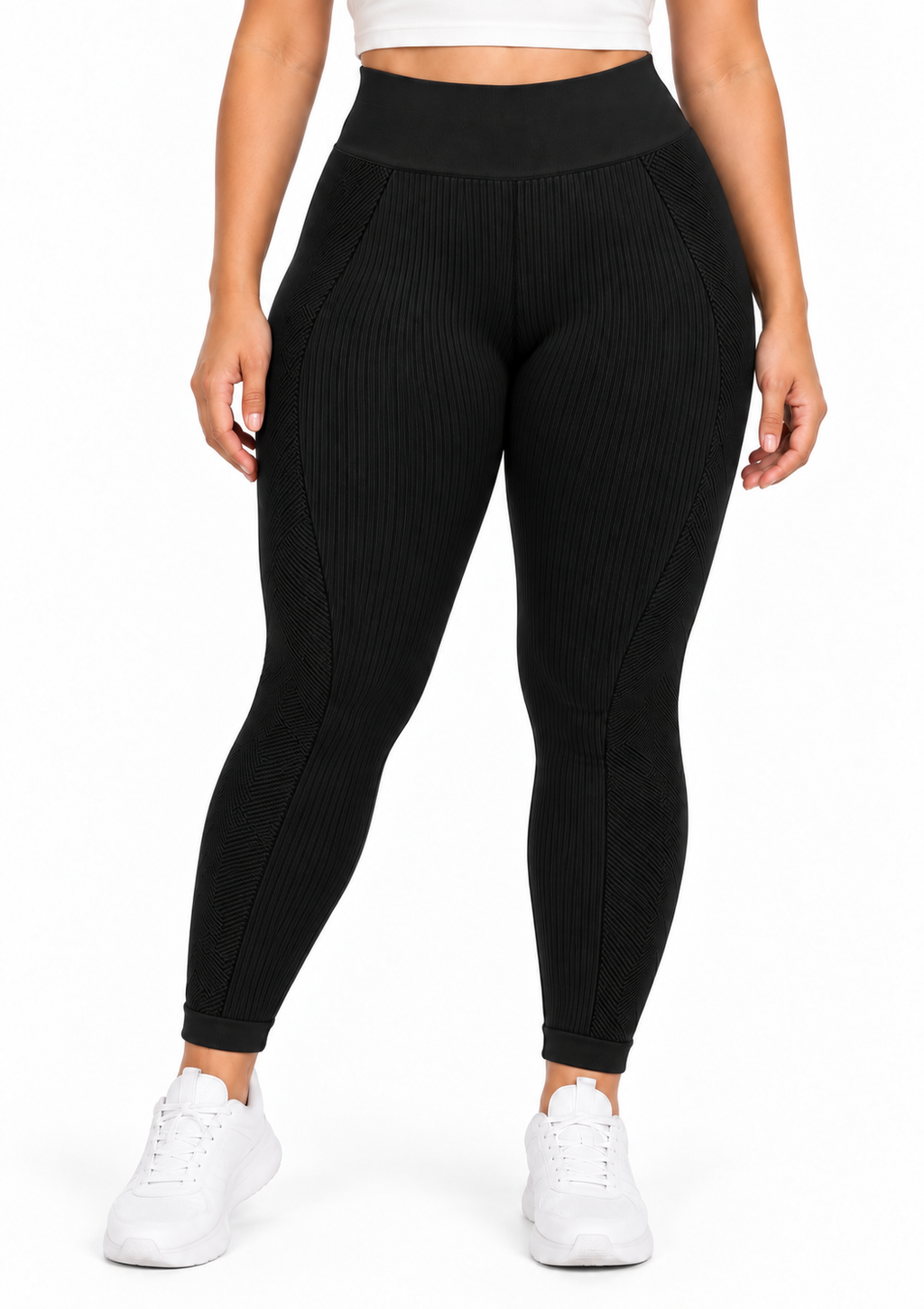 Calça Legging Fitness Sem Costura Feminino Zee Rucci - Preto