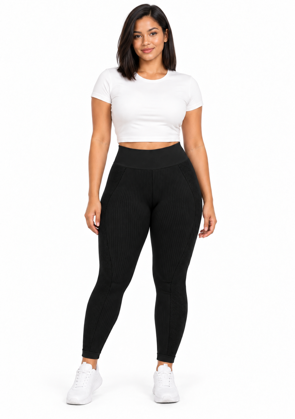 Calça Legging Fitness Sem Costura Feminino Zee Rucci - Preto